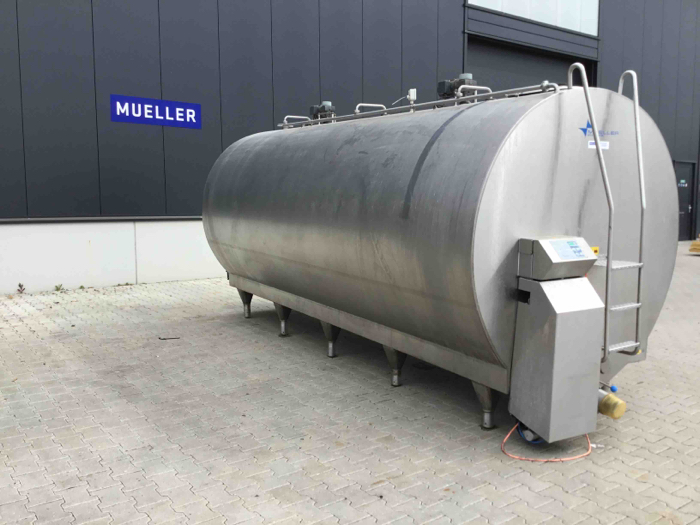 Carlos de las Cuevas, tanque de leche TANQUE MUELLER P-7000